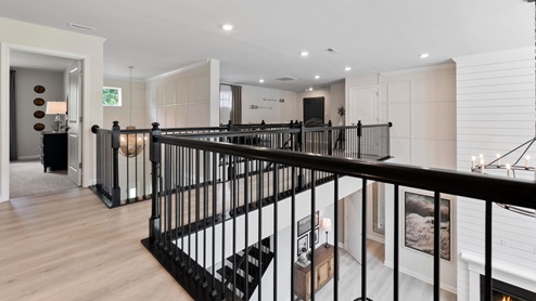 upstairs hallway