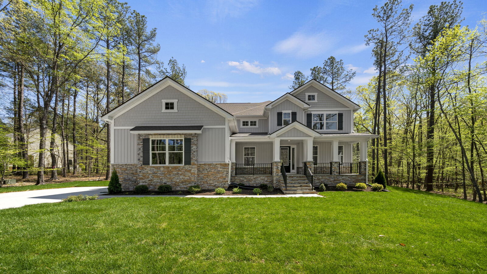 2730 Maidens Road, Powhatan, VA, Maidens Farm Presented By D.R. Horton front 2-level 3-car garage