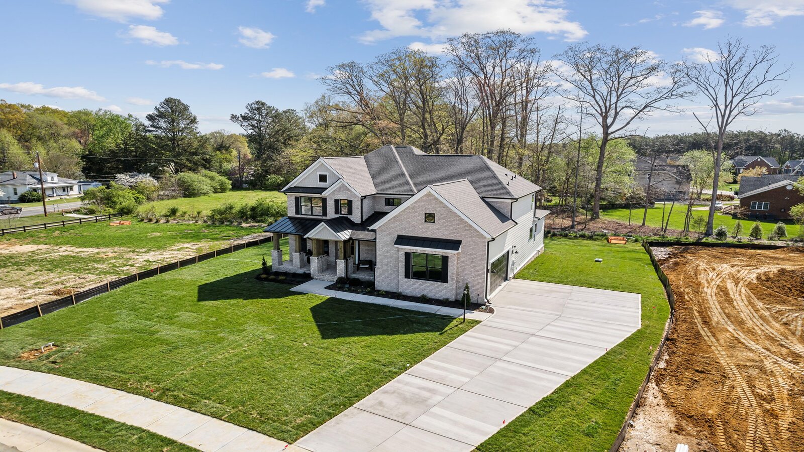 2710 Maidens Road, Powhatan, VA, Maidens Farm Presented By D.R. Horton front 2-level 3-car garage right