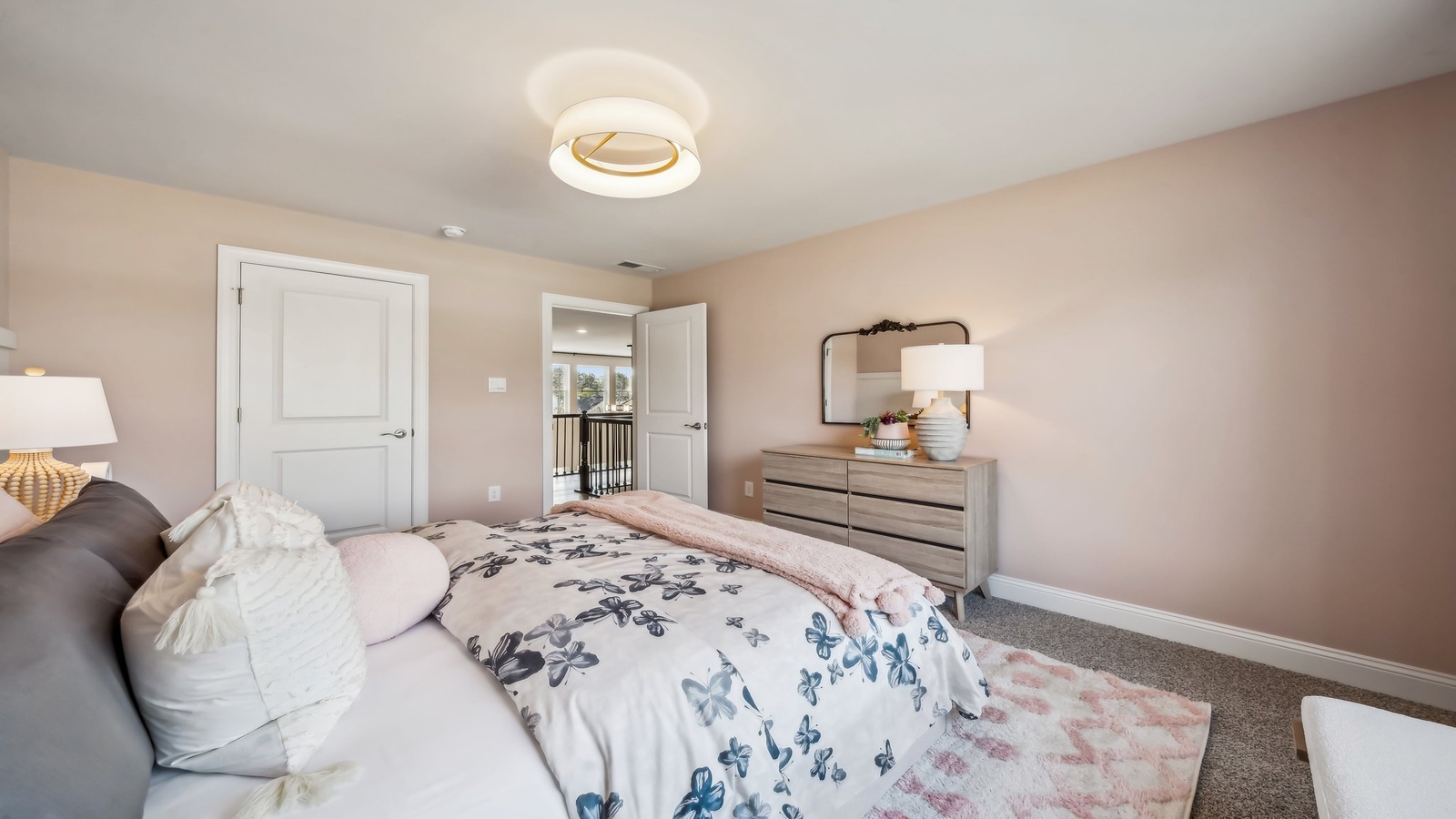 Functional flex bedroom in this D.R. Horton new build home offers customization to your lifestyle