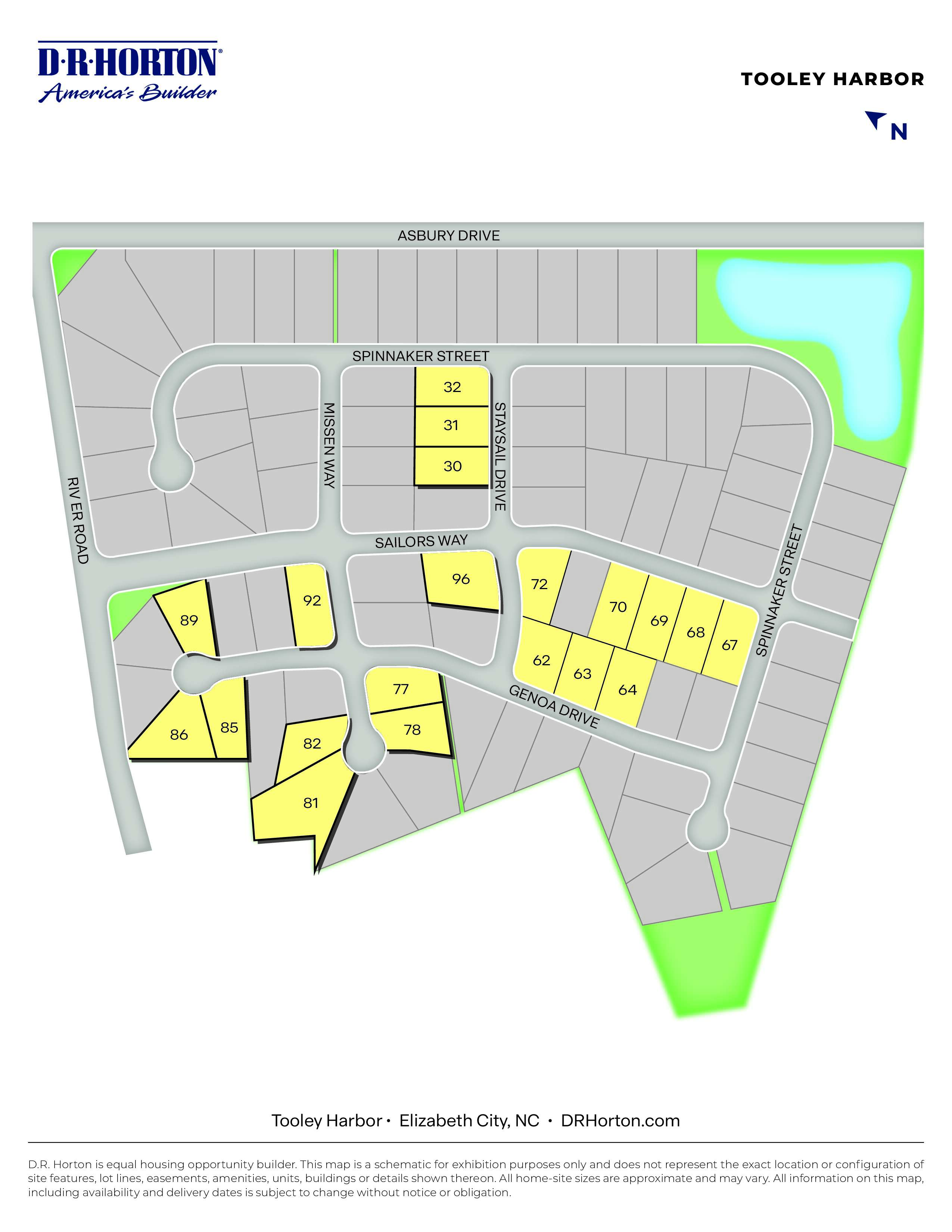 Static Lot Map