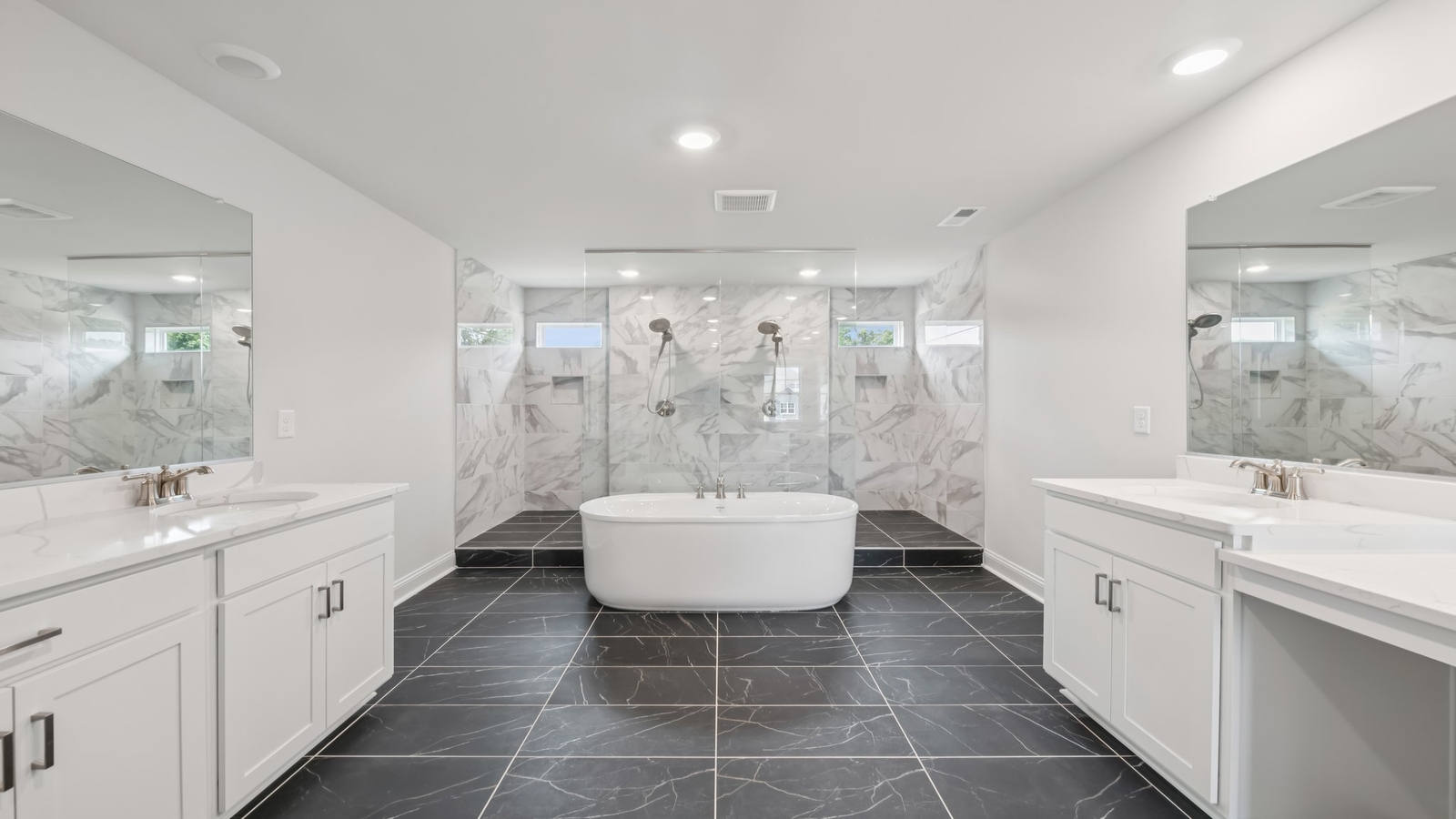 Modern ensuite bathroom designed layout offering secluded comfort with updated fixtures and clean sightlines