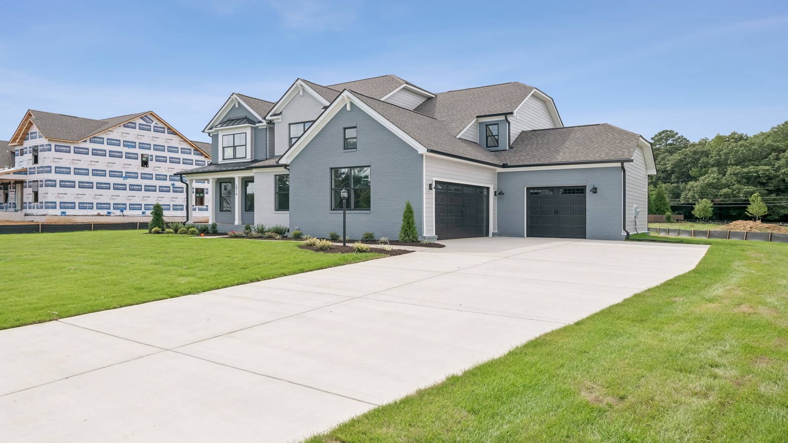 .3916 Lyons Mill Lane, Glen Allen, VA, Sheppard Mill Presented By D.R. Horton front 2-level 3-car garage view