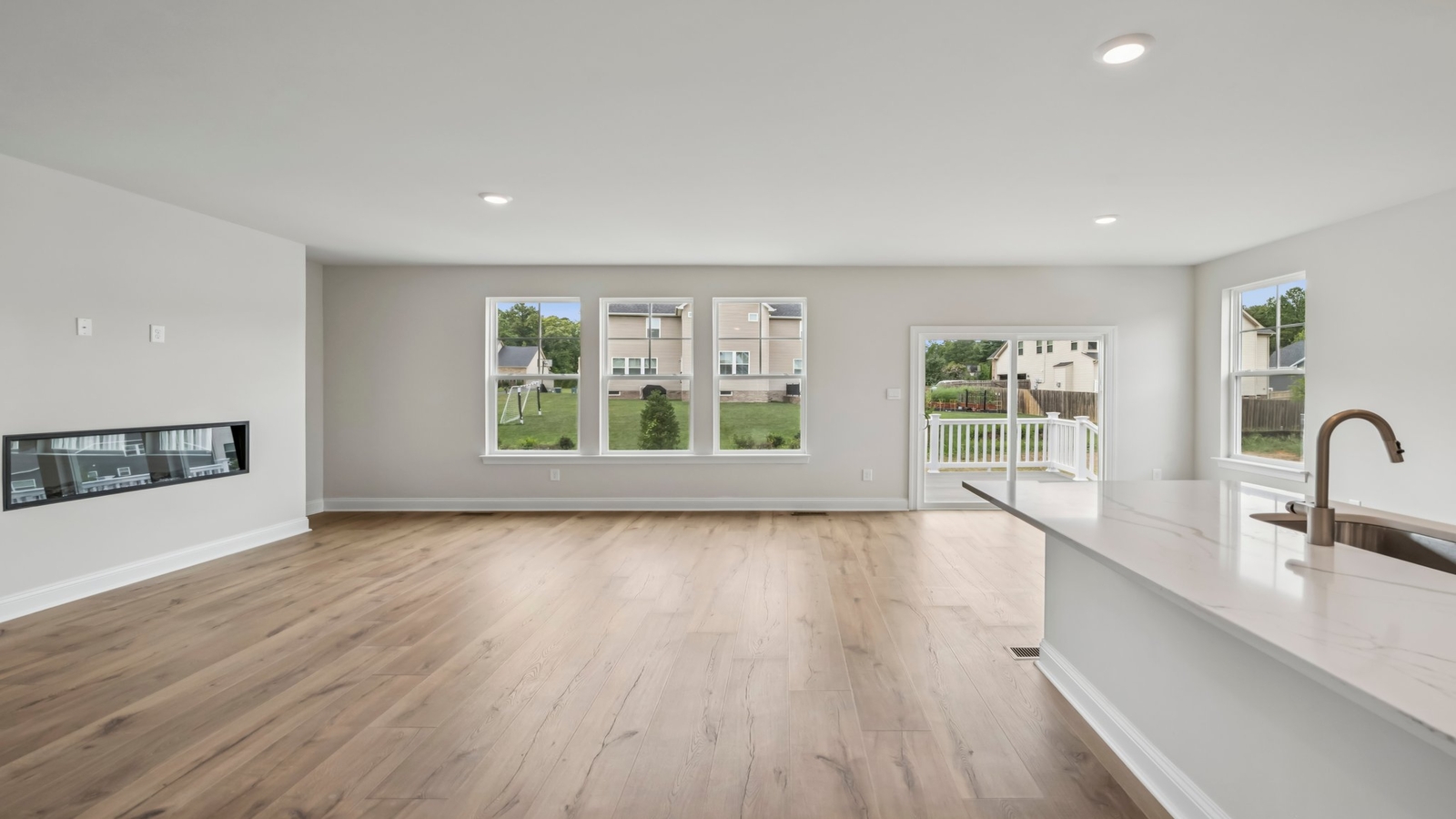 Bright kitchen with center island, Pantry, meal prep zones, brand-new appliances in Sheppard Mill