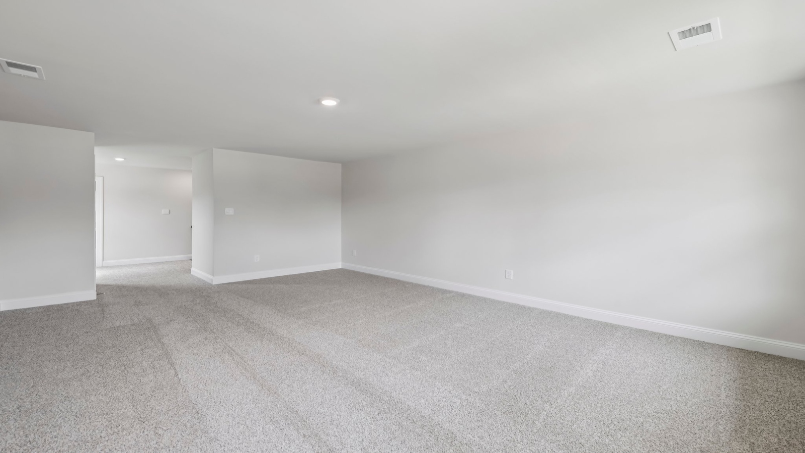 Loft + Secondary Bedroom Open plan upstairs accesses bedrooms, bathroom, ideal for multi-use