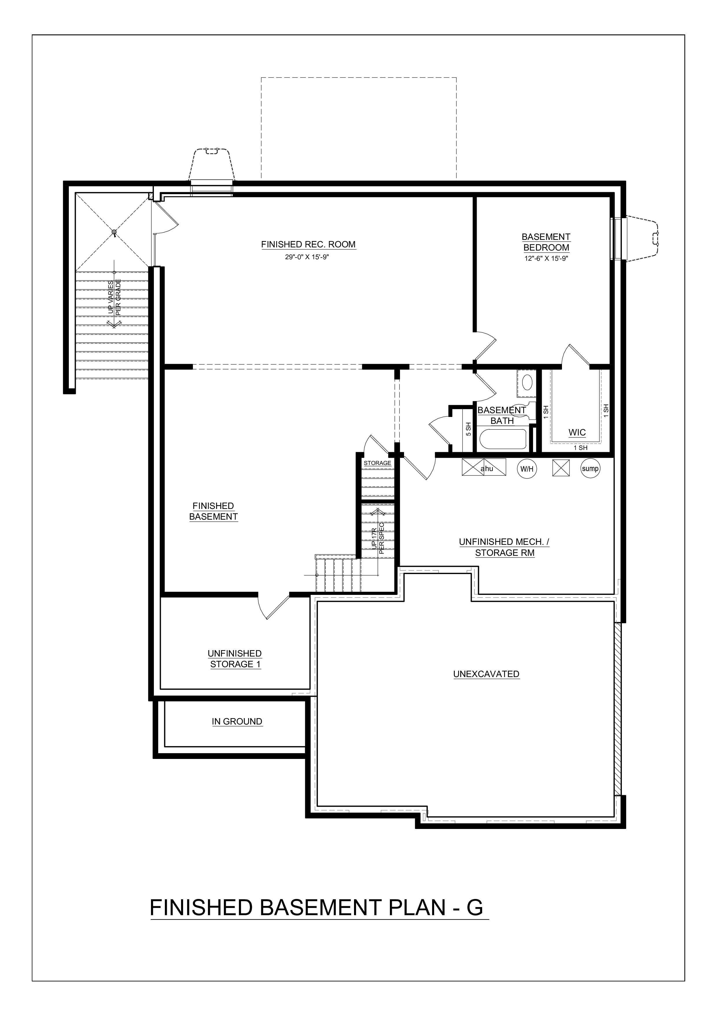 Lot 3 Basement