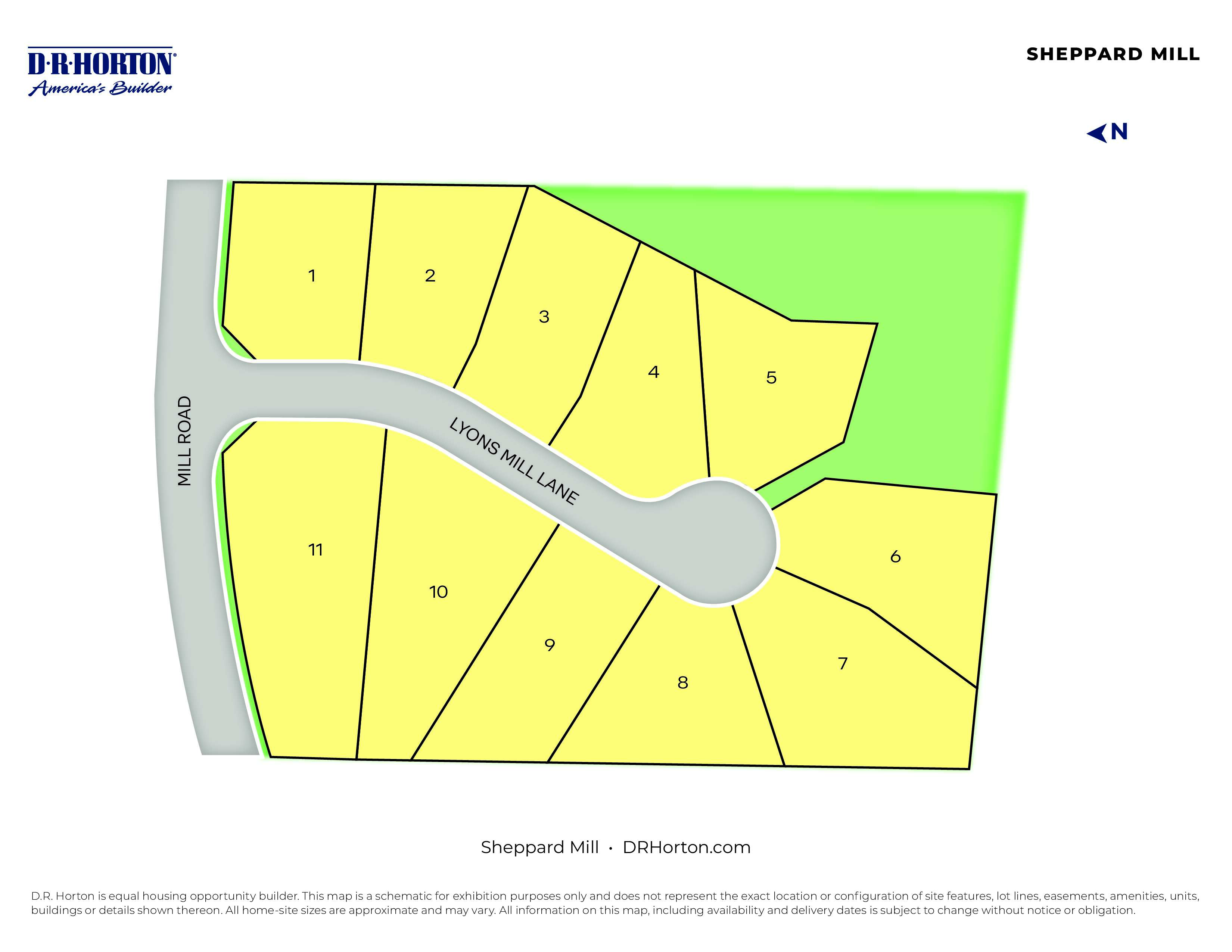 Static Lot Map