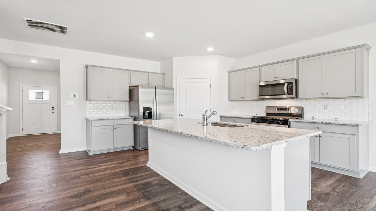 Island kitchen design offers Fresh Open Concepts with New appliances and ample storage Smith Farm
