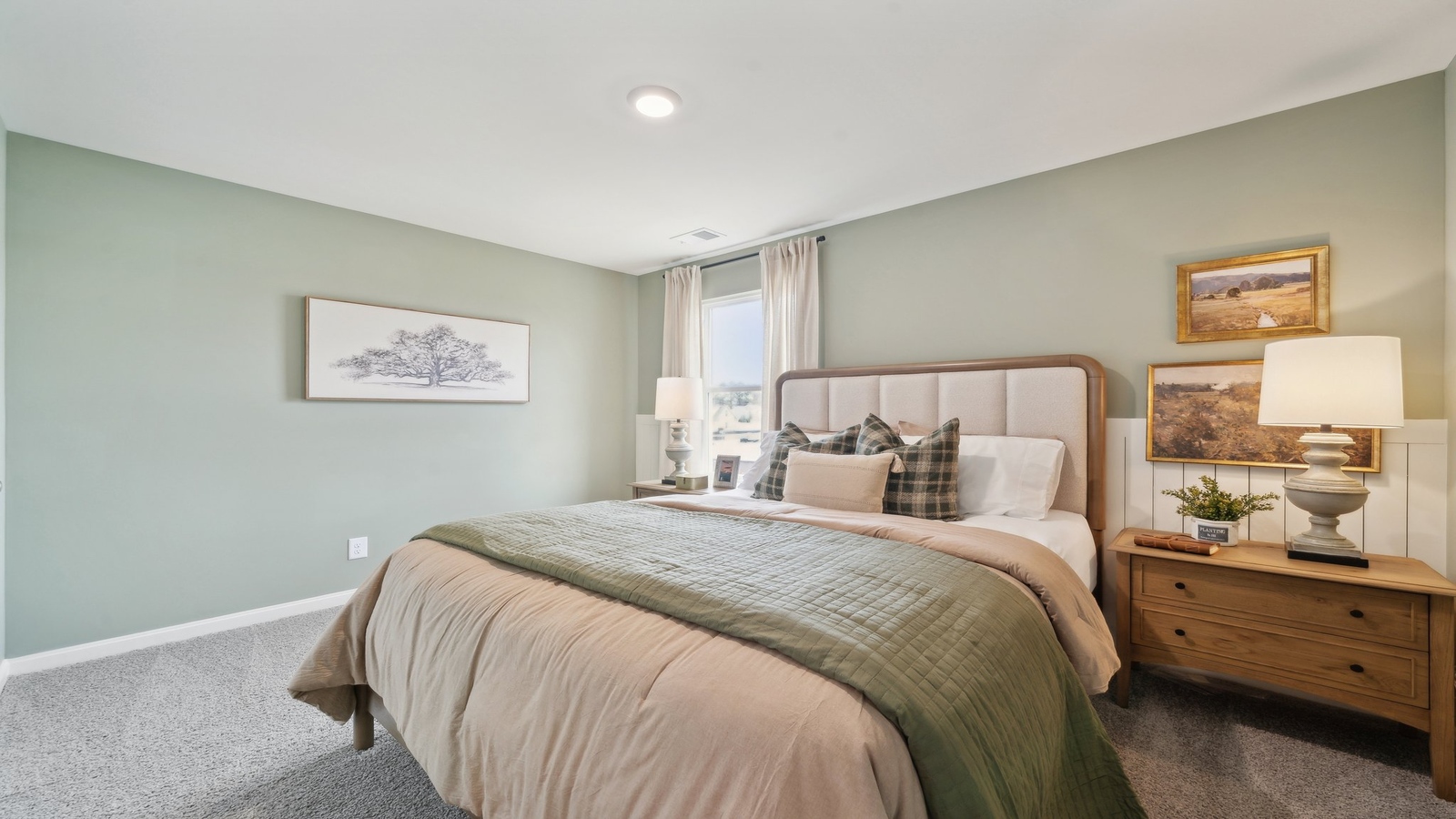 Front-entry flex room in a D.R. Horton home providing adaptable office-bedroom space for work or leisure