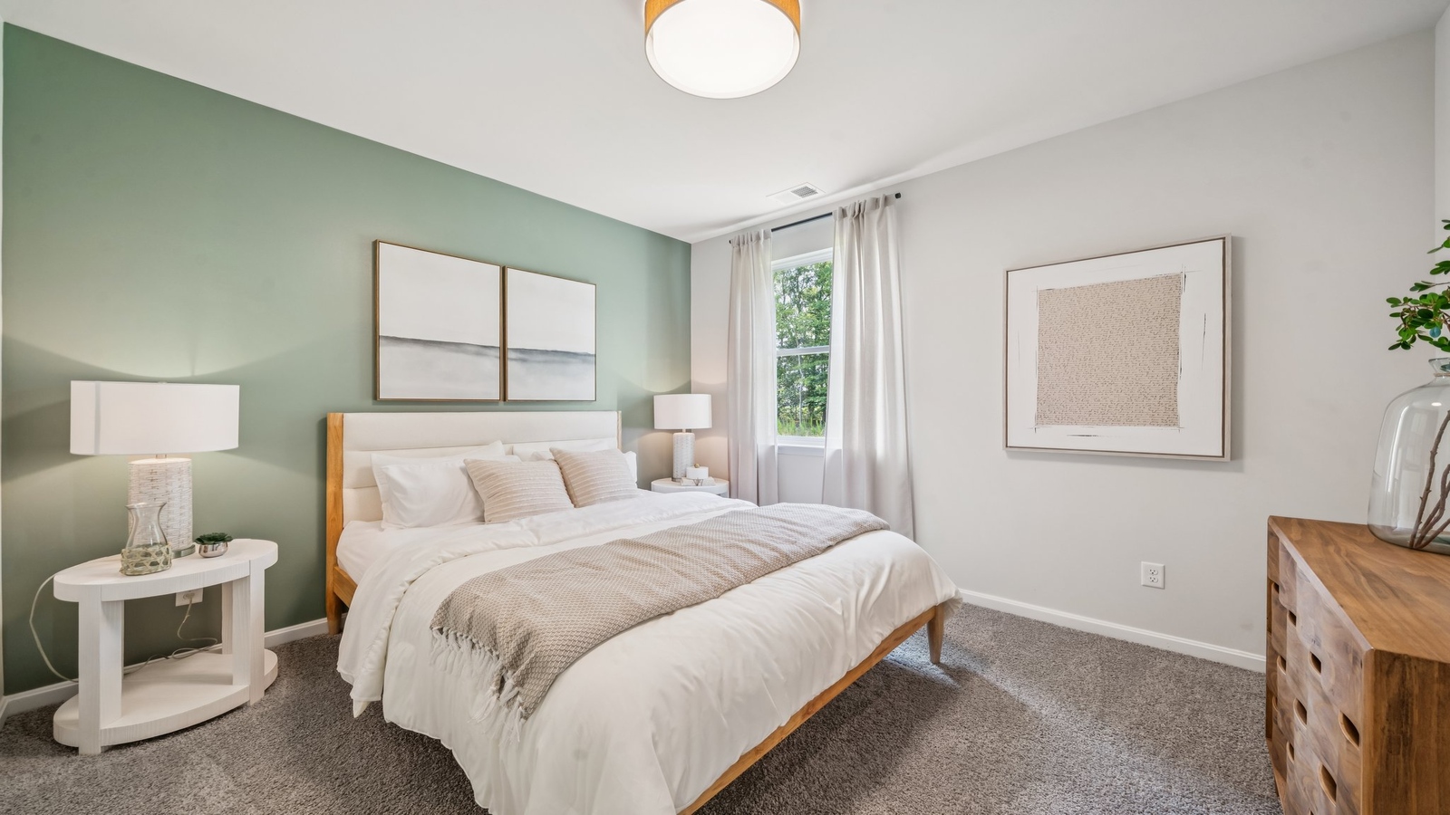 Secondary bedroom, flex-office, study, entertainment, and game room in this D.R. Horton new construction home