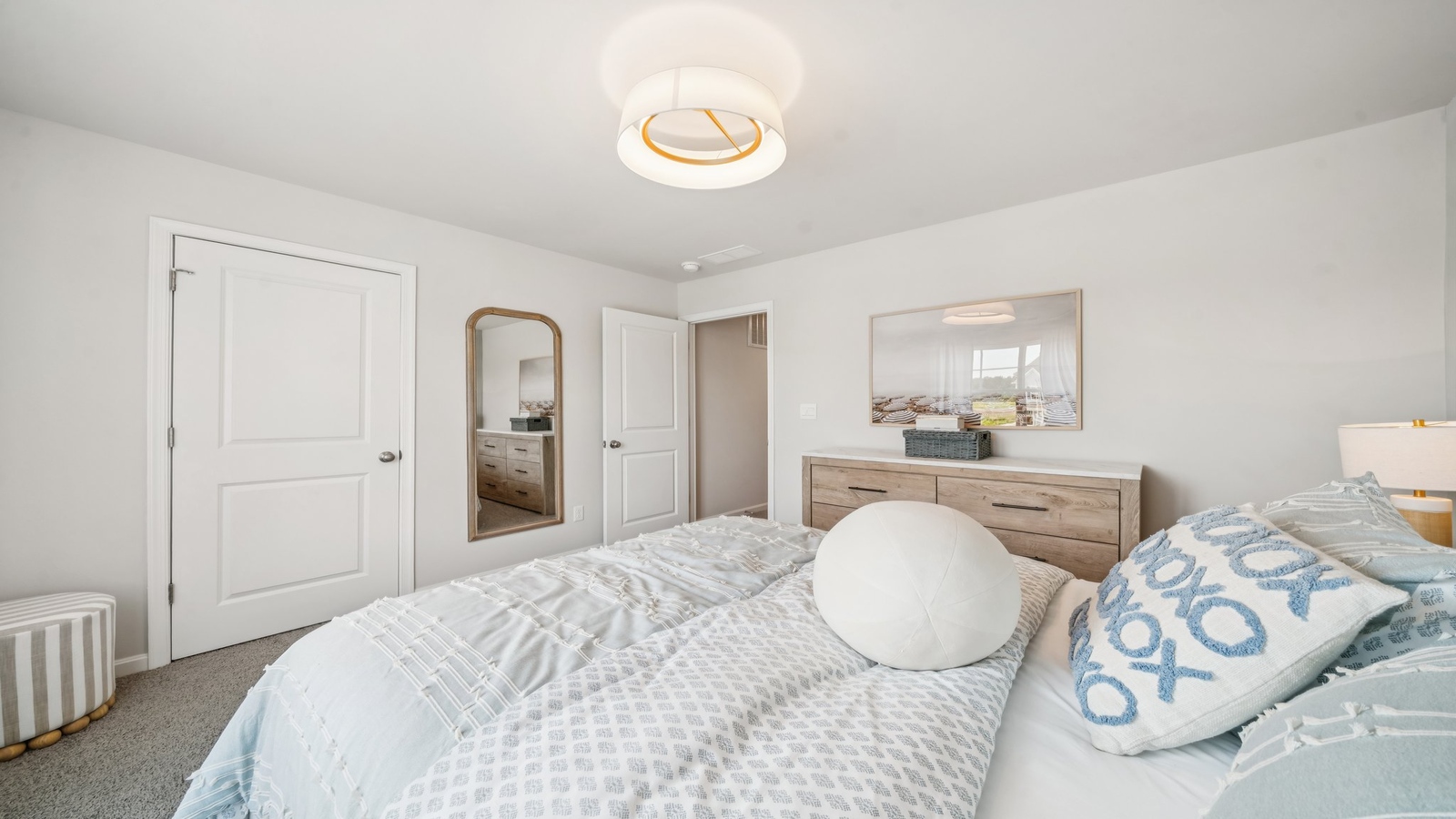 Multi-use bedroom, flex, office, study, craft, entertainment game room in this D.R. Horton new construction home