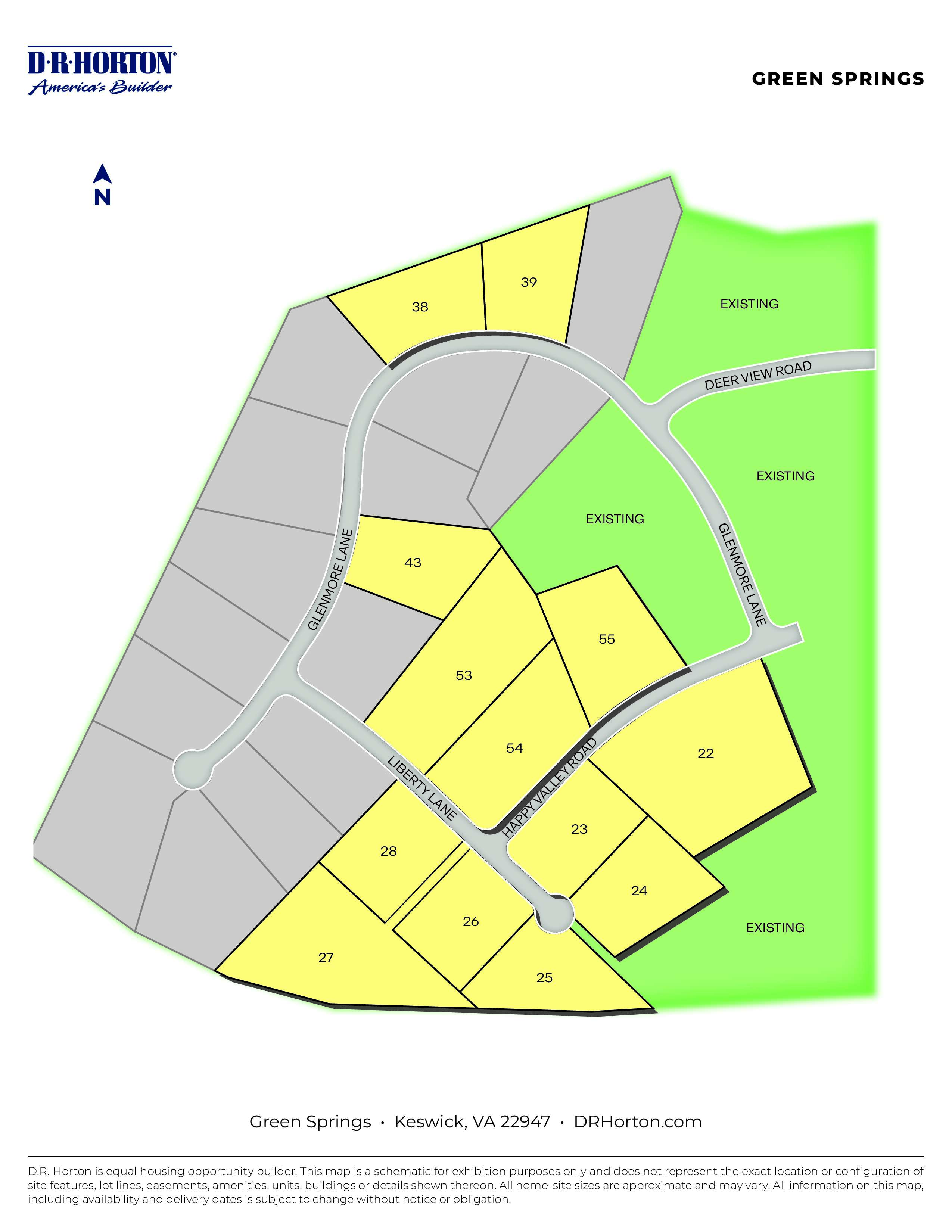 Static Lot Map