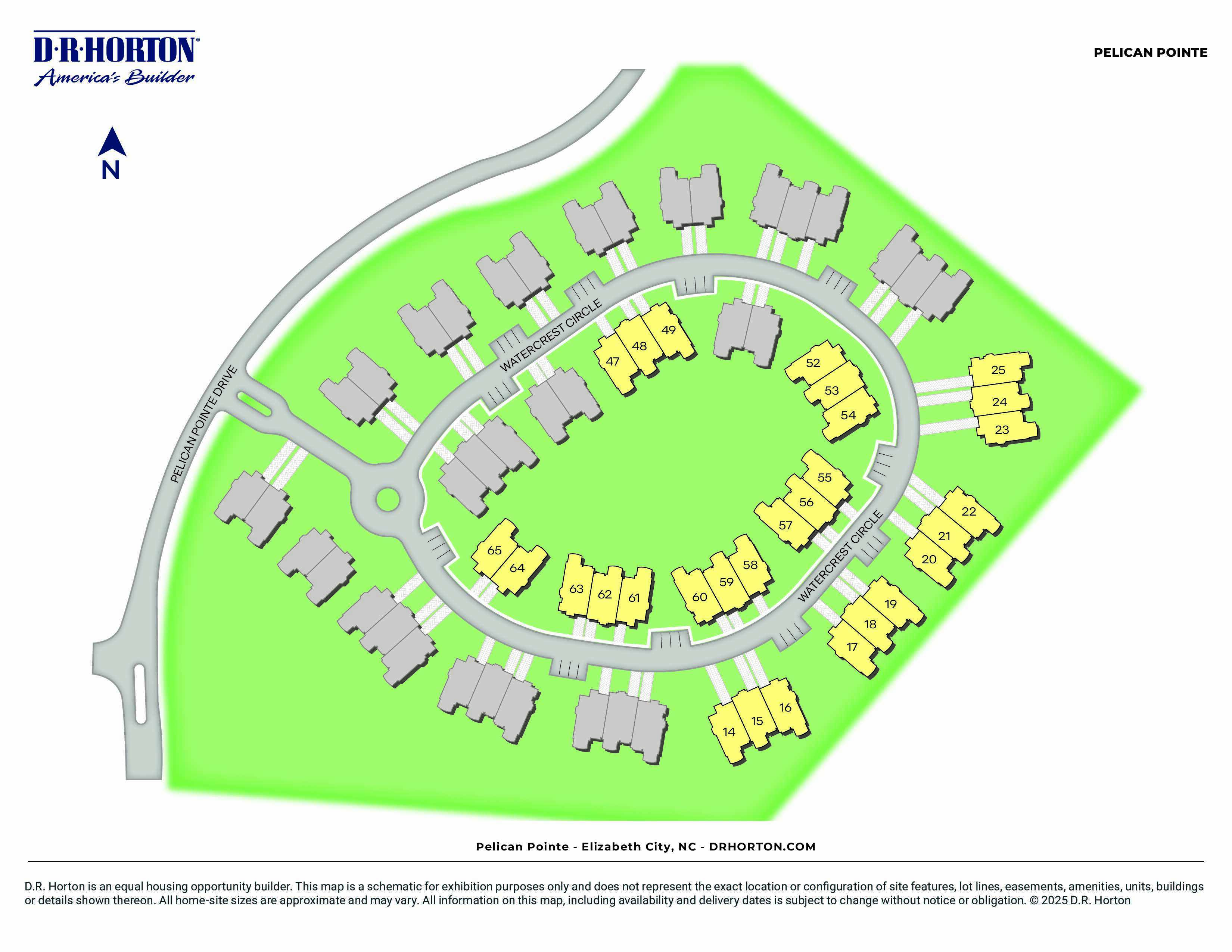 Static Lot Map