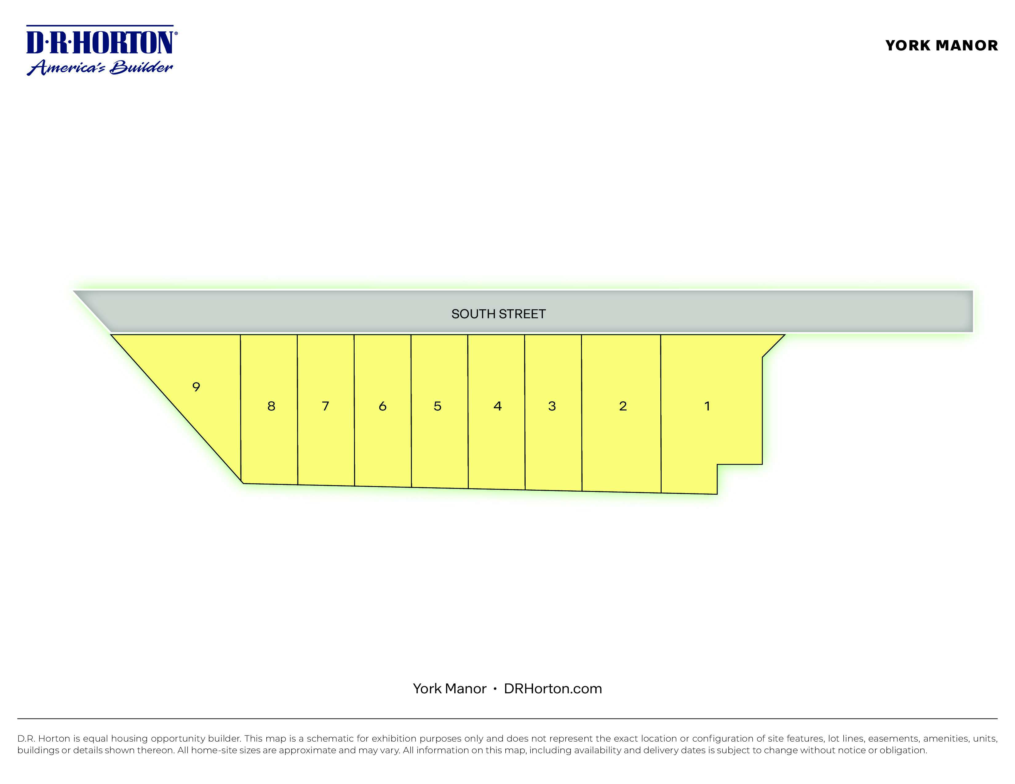 Static Lot Map