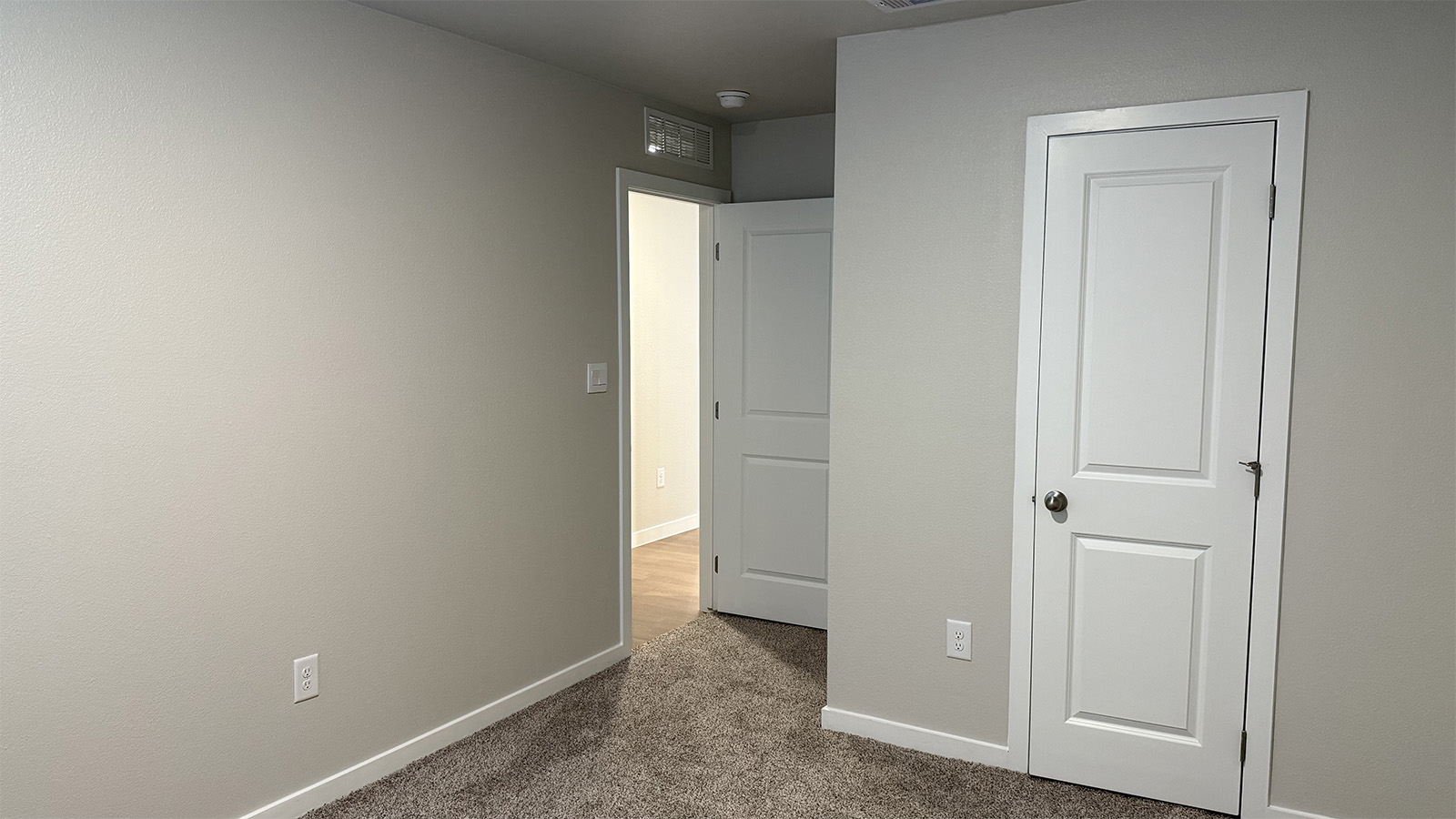 Second bedroom, flex-office, study, entertainment, game, craft room in this new construction D.R. Horton home