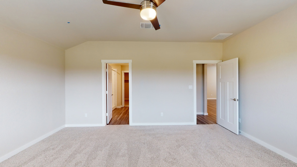Bedroom with closets