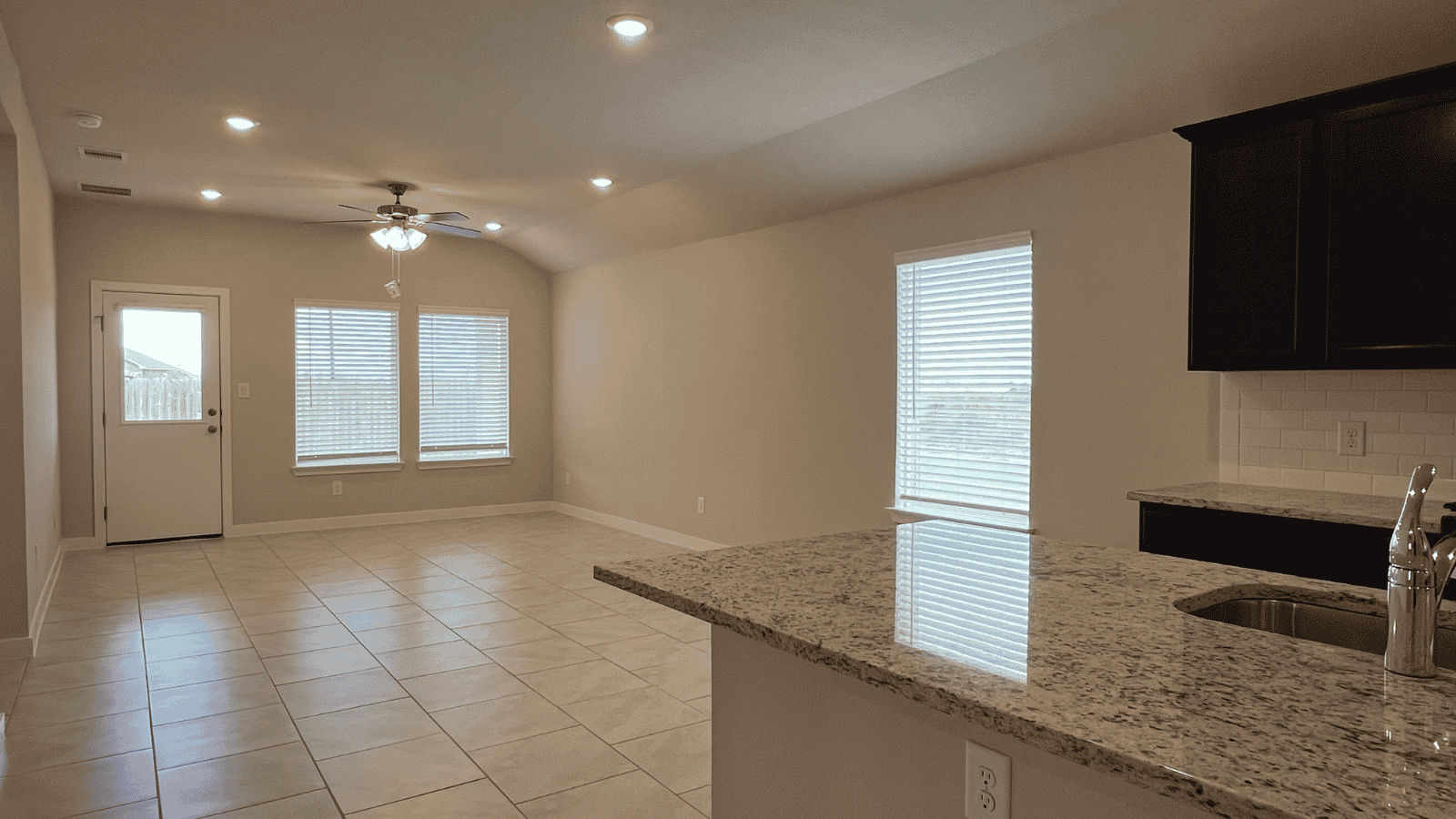 living and dining room