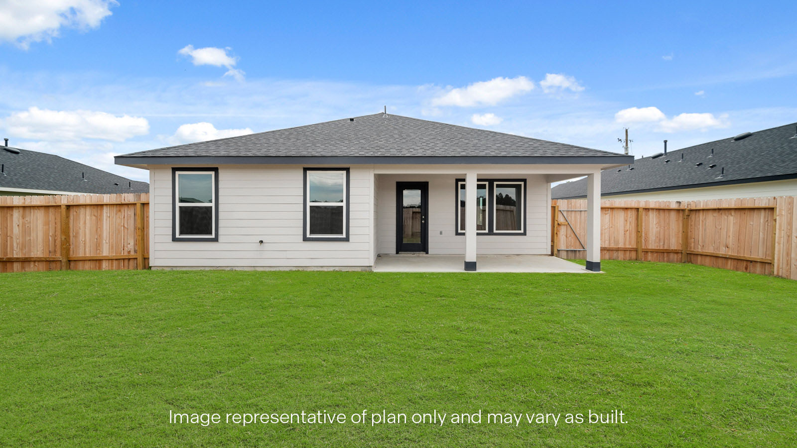 Hardy plank front elevation