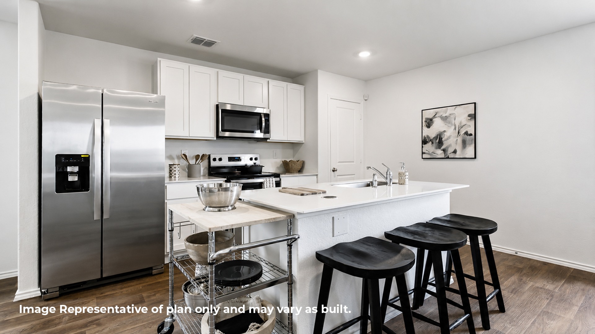 Island in kitchen