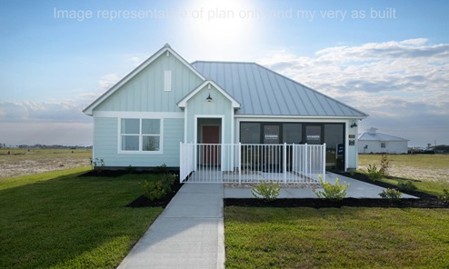 Front Exterior of Ibis Plan