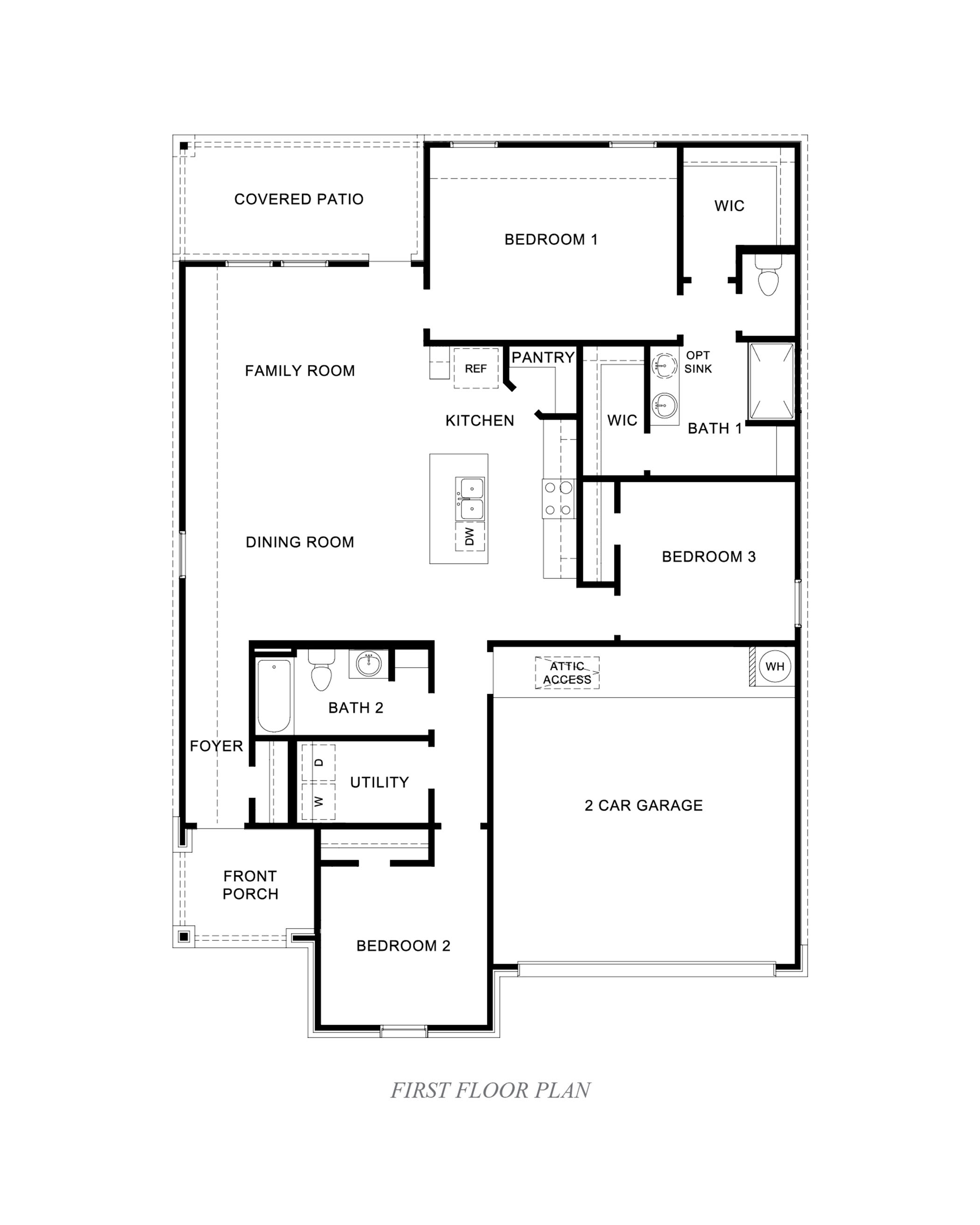Copano Floor plan