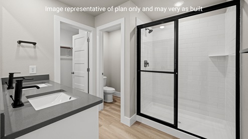 Primary Bathroom with walk in shower