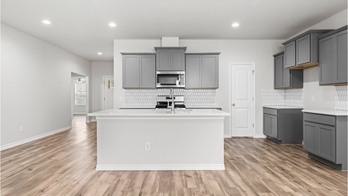 Garland Kitchen with stainless steal appliances