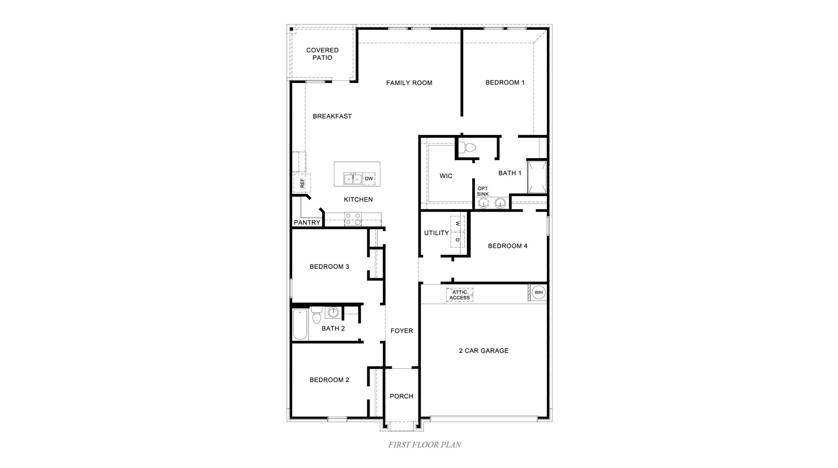 Floor Plan in Kings Landing | CORPUS CHRISTI, TX | D.R. Horton