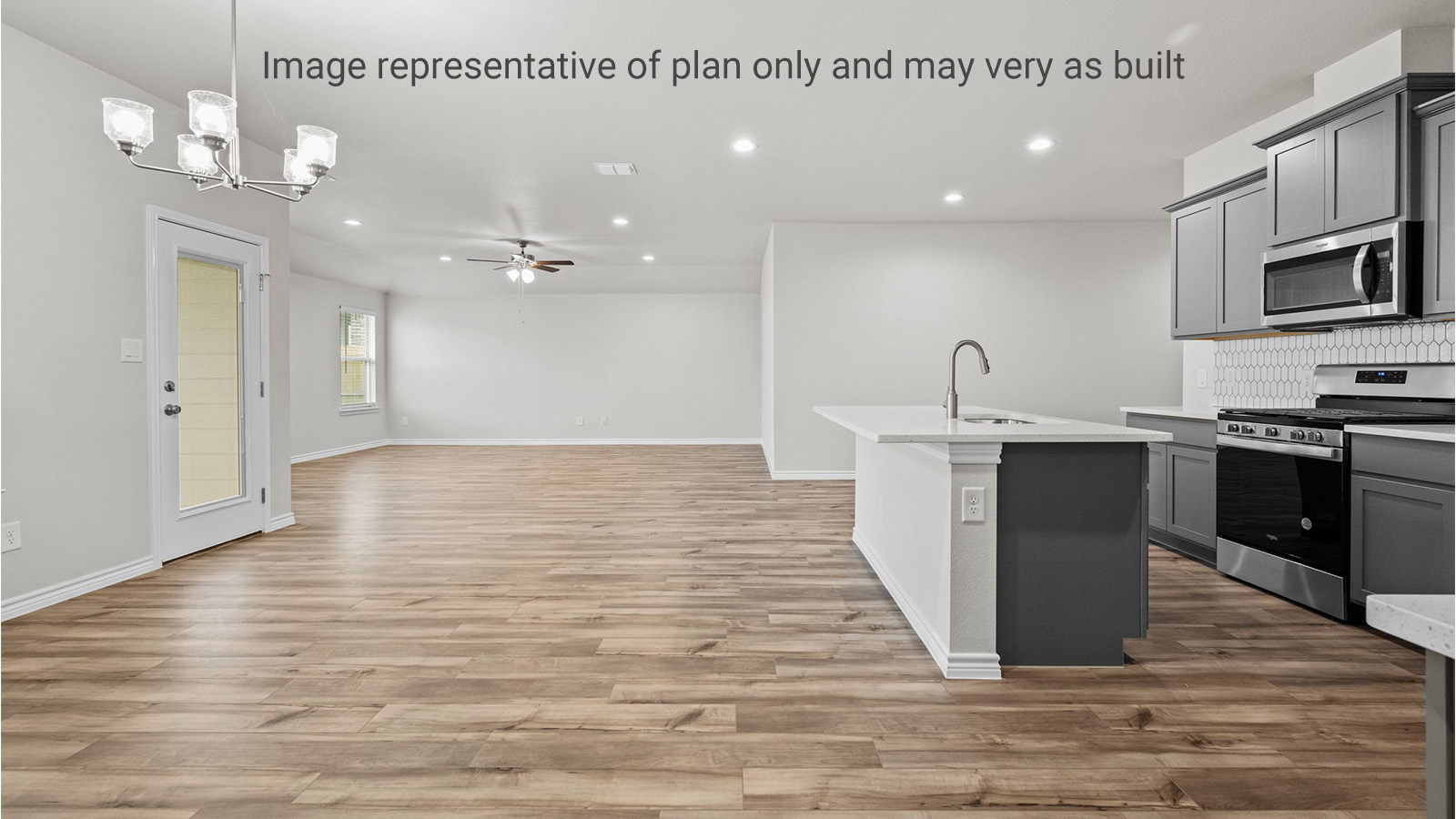 Garland Plan, Kings Landing looking into dining area