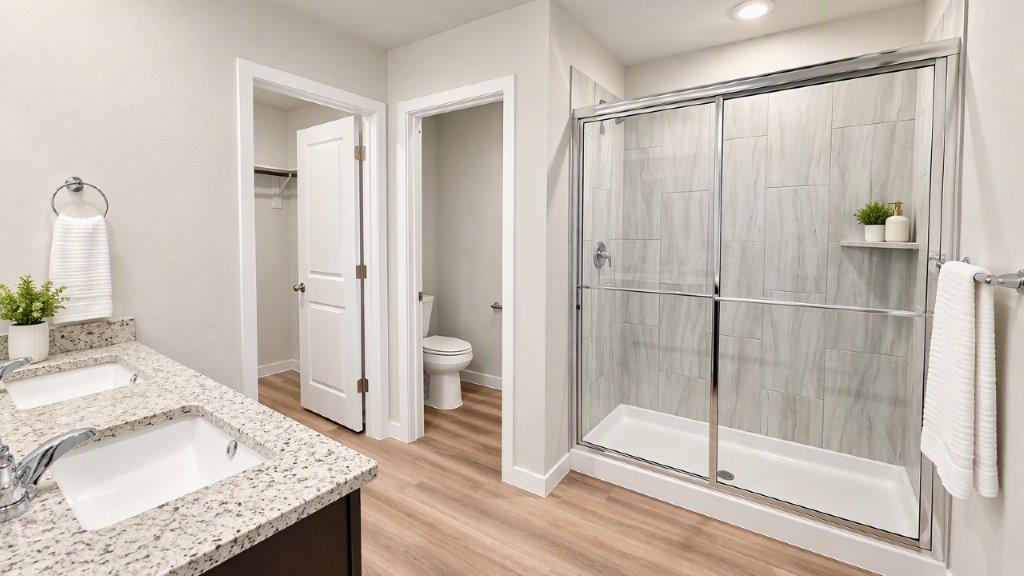 primary bathroom