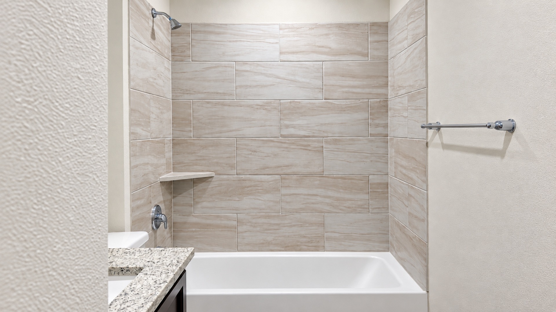 shower and tub