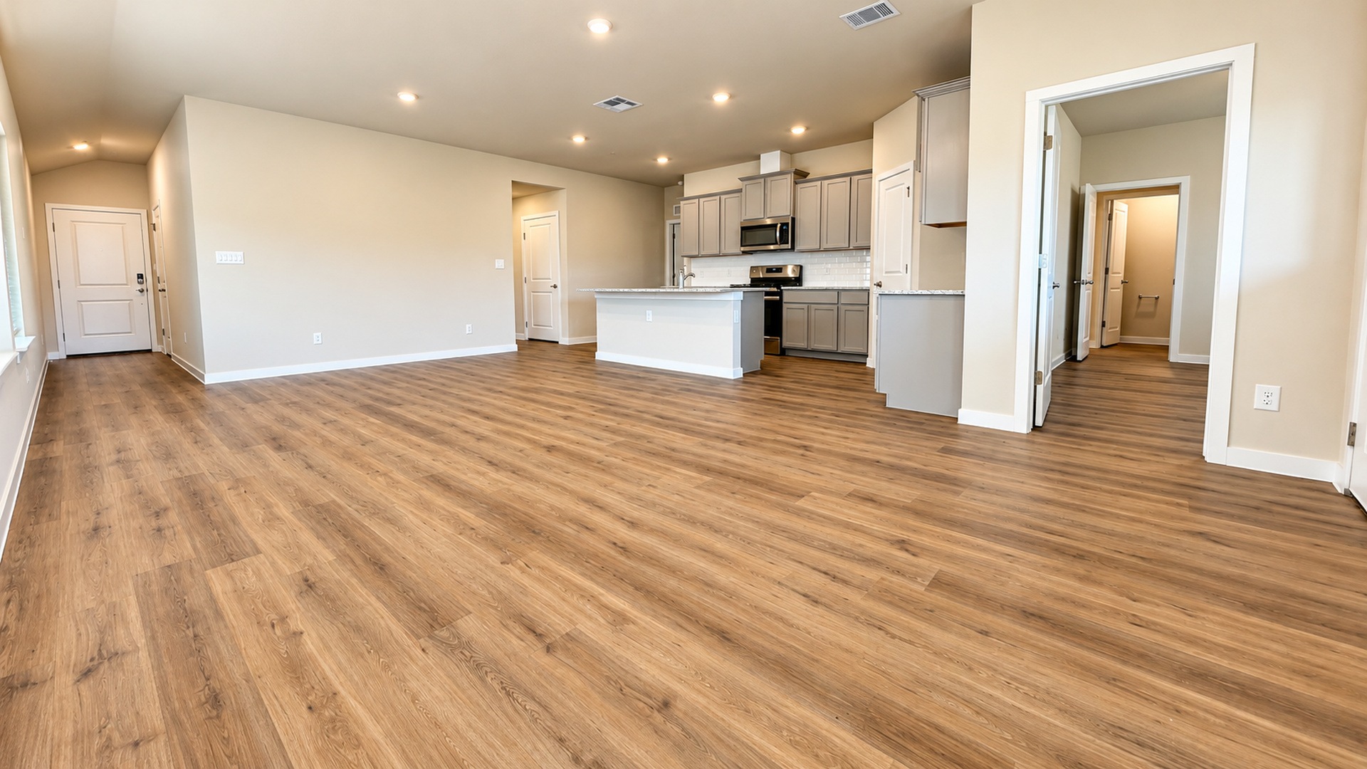 dining and living room