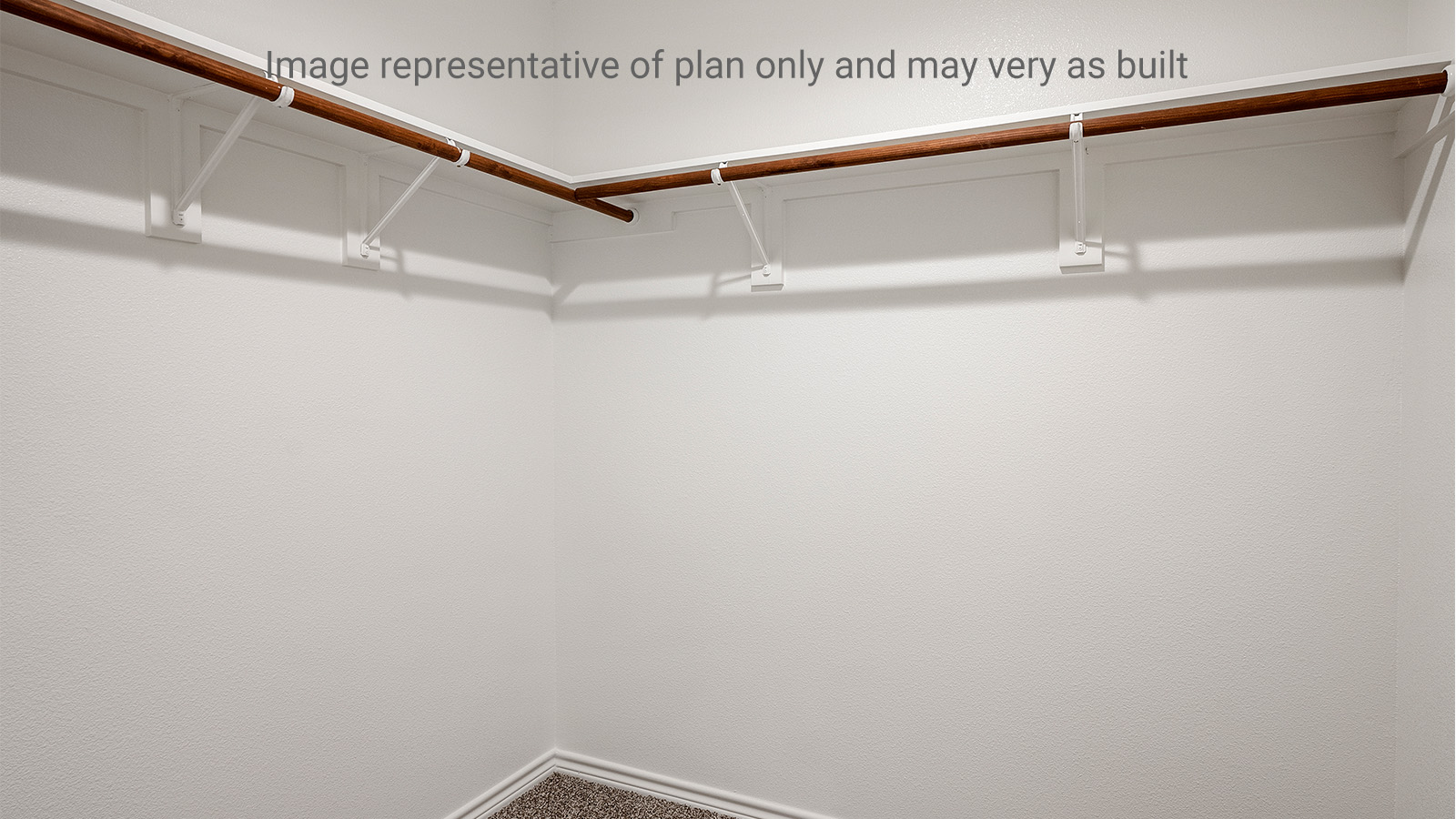 Primary closet