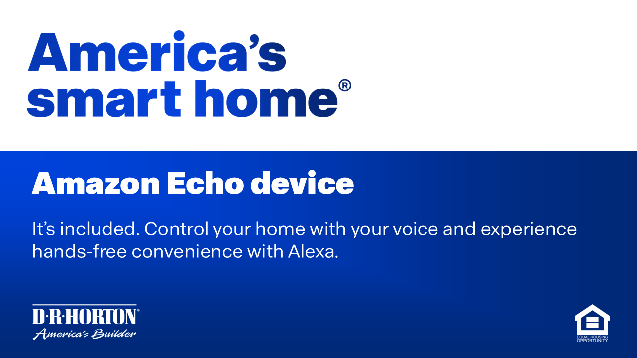Amazon Echo device. Control your home with your voice and experience hands-free convenience with Alexa.