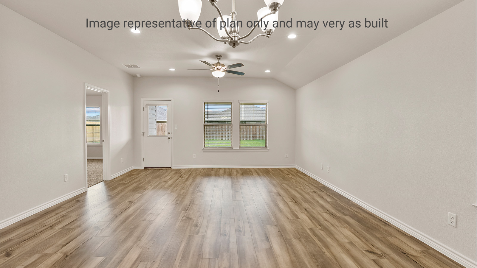 Living and dining room