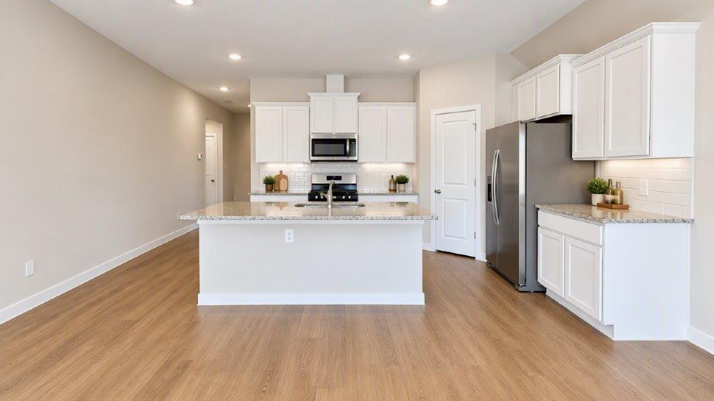 Kitchen Island and appliances