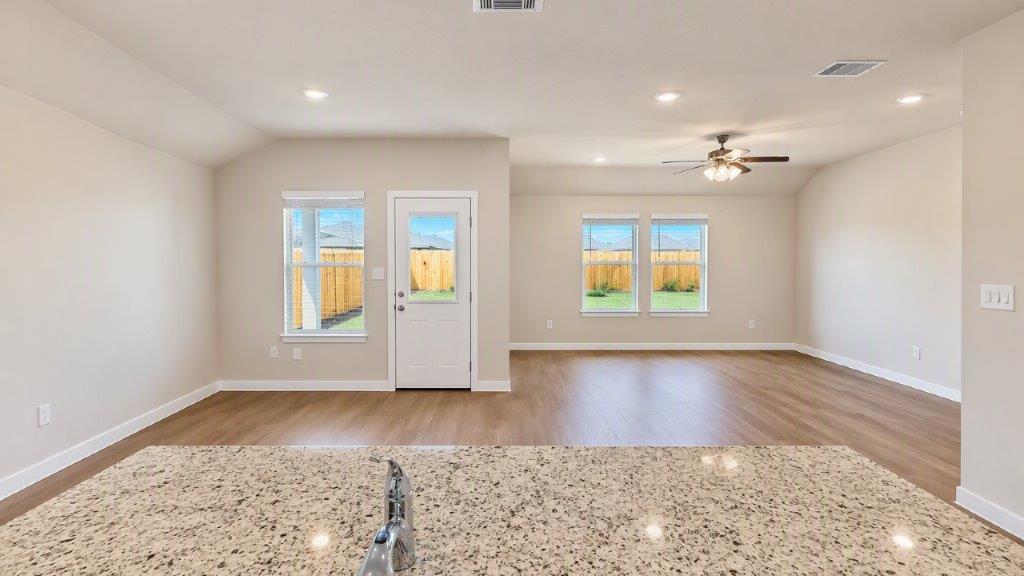 Living and dining