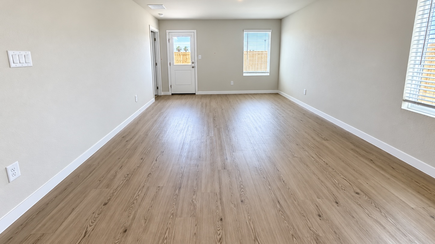 living and dining room