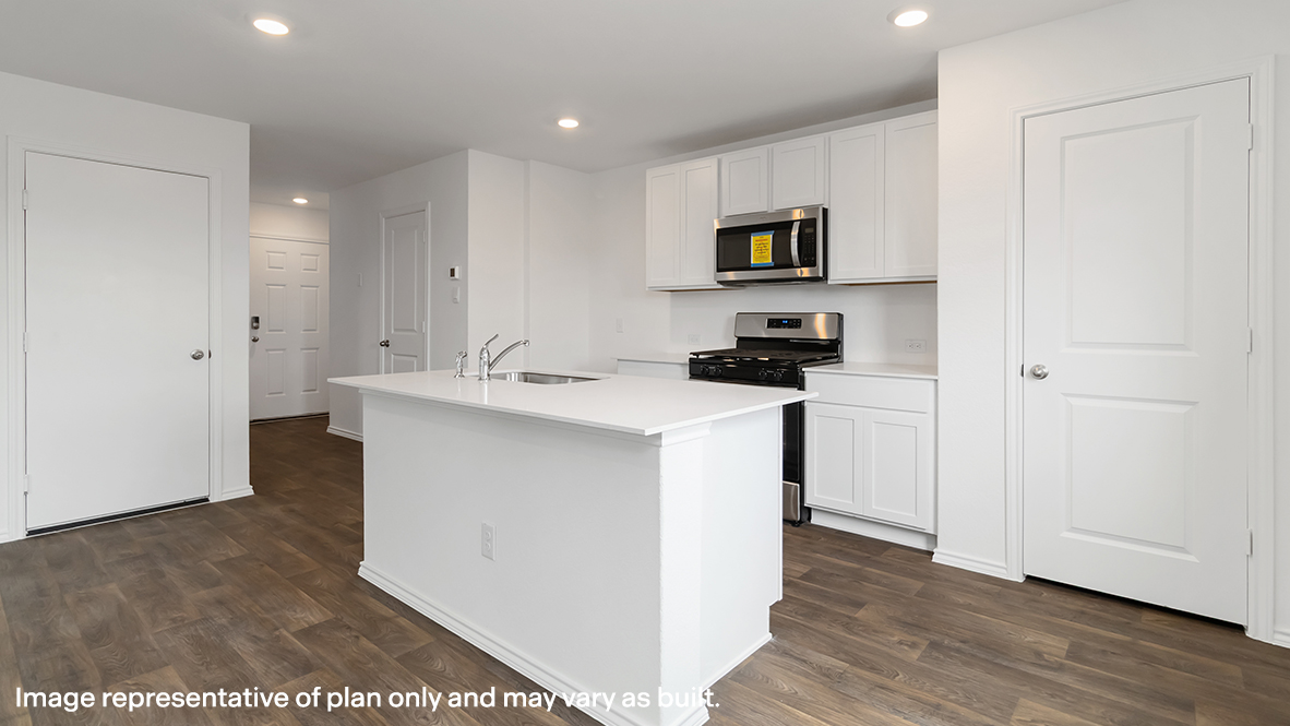 Island in kitchen