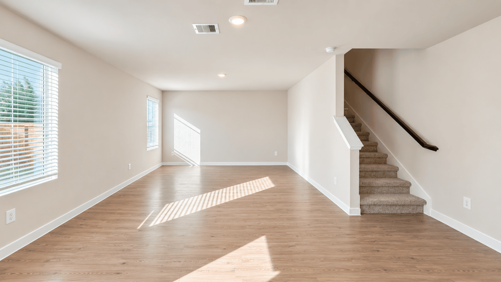 living and dining room