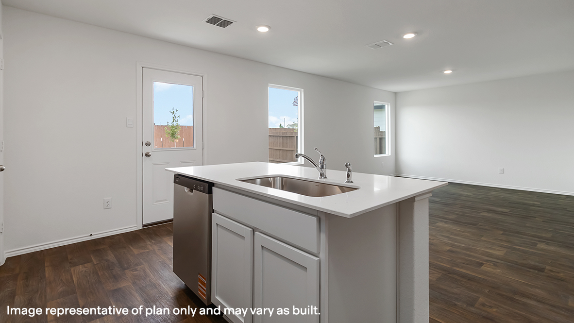 Kitchen and dining room