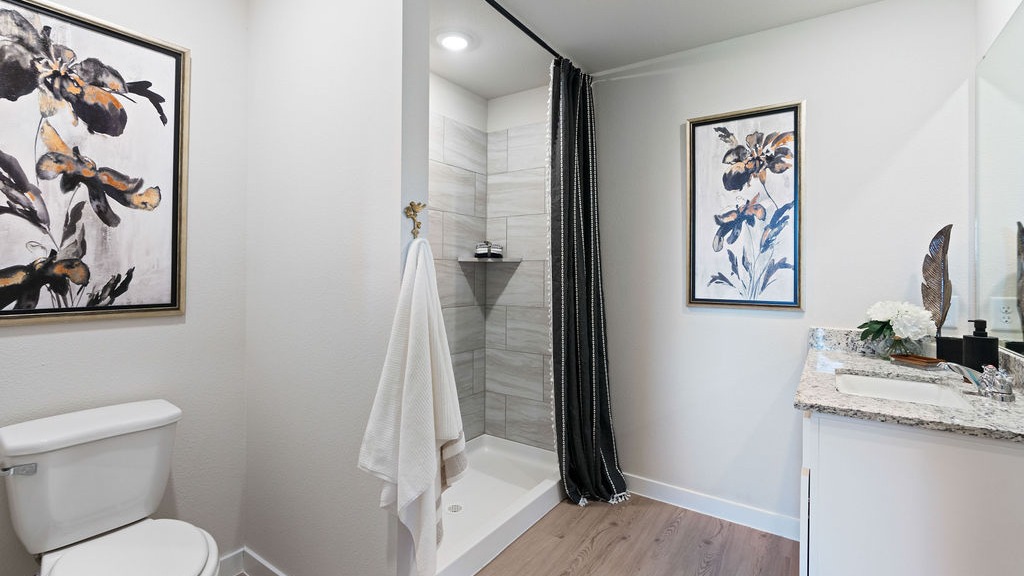 Secondary bathroom