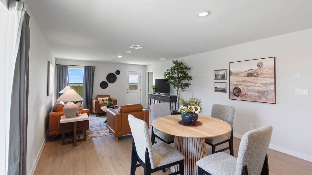 Dining and living