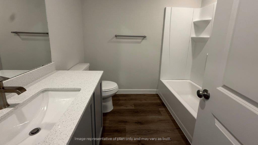 Secondary bathroom