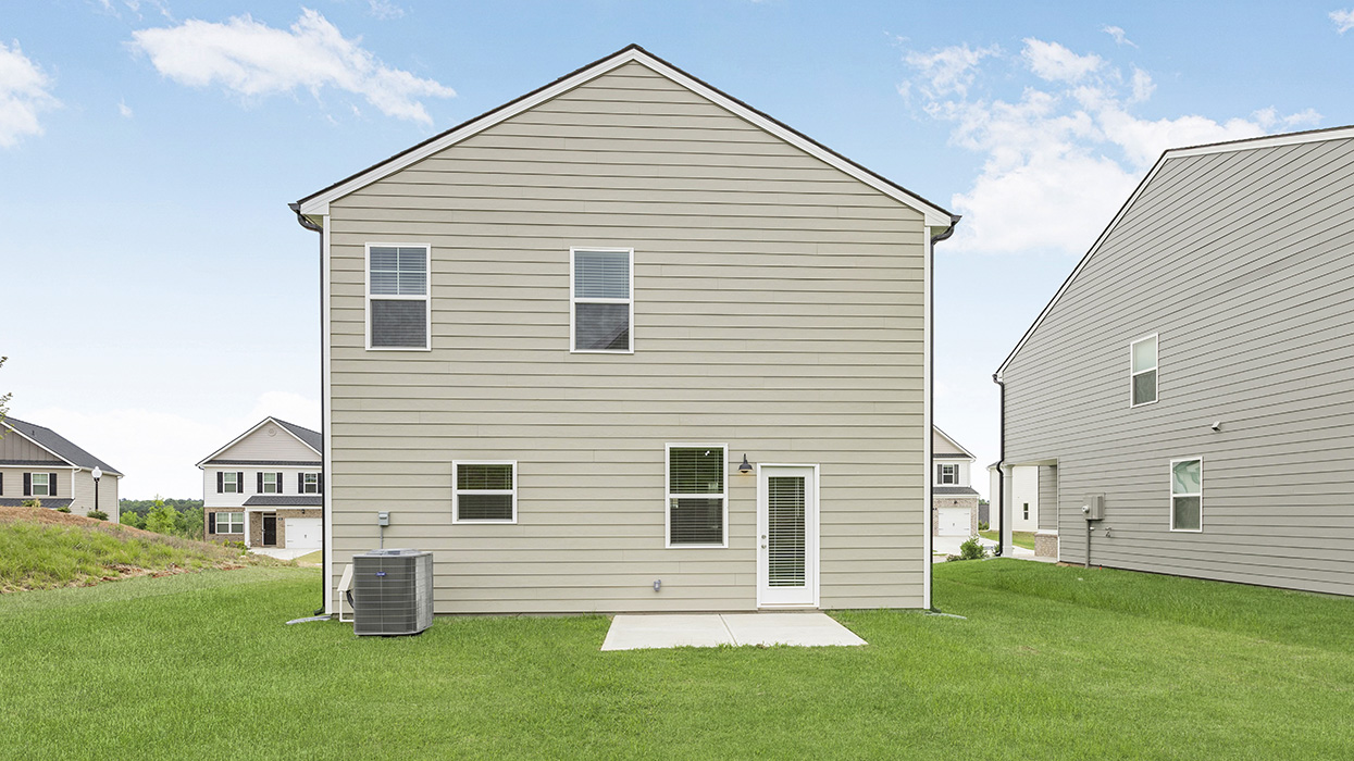 exterior rear