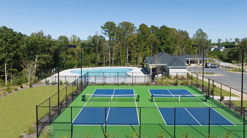 pool and pickleball