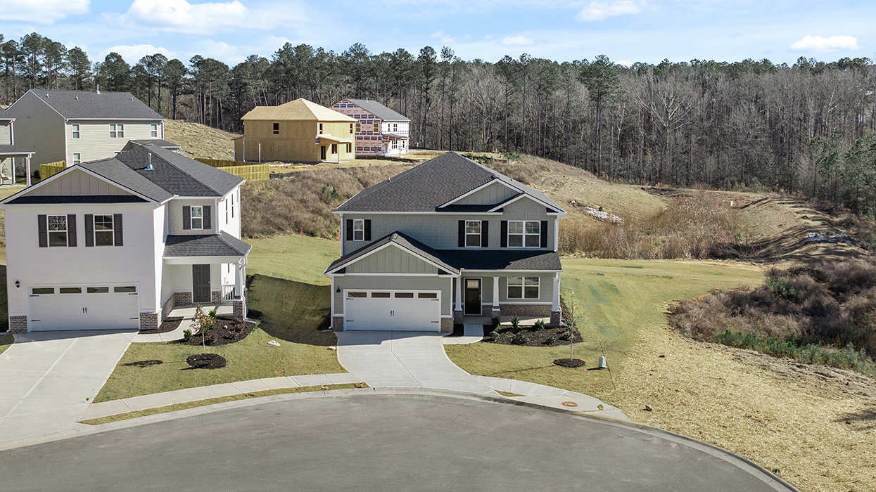 2218 FOSSIL TRACE LANE Aerial Front