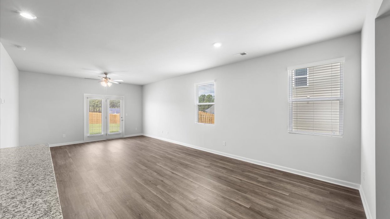 dining and living room