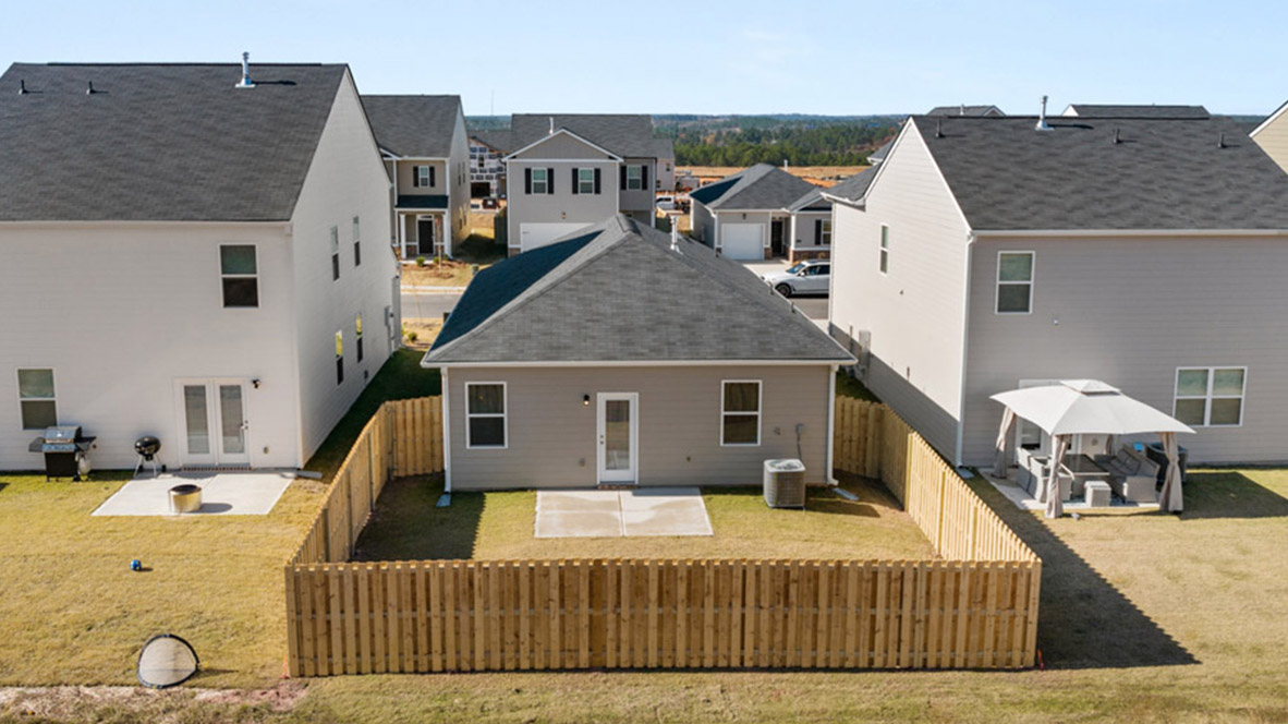 exterior rear