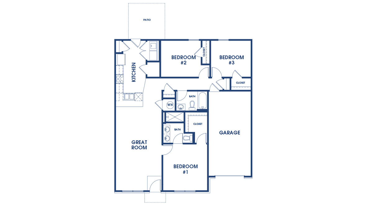 Calloway 3 floorplan layout